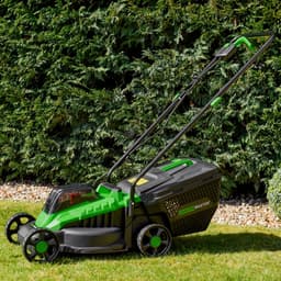 Garden Master® 20V Draadloze Grasmaaier - 4Ah Accu en Lader inbegrepen - 32cm Maaibreedte - 30L Grasopvang - Verstelbare maaihoogte - Compact en lichtgewicht — thumbnail 1