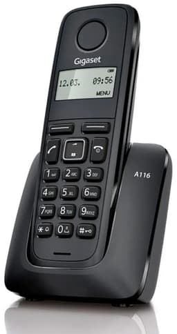 Gigaset A116 - DECT telefoon - 1 Handset - Zwart — thumbnail 5