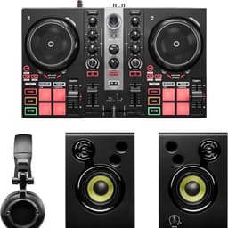 MMP® DJ Set Kinderen - DJ Set - Zwart - 53cm x 29cm x 28cm — thumbnail 1