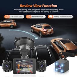 Dashcam 1080P Auto Camera met 2.4'' IPS Scherm en 170° Groothoek — thumbnail 4