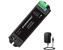 Mini Bluetooth Versterker 2-Kanaals voor Passieve Luidsprekers met TWS, AUX voor Wand, Plafond en Marine Installaties