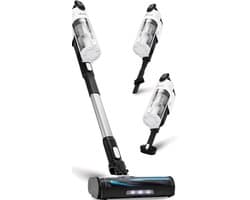 PowerClean LVAC-200 Pro – Draadloze 4-in-1 Accu Stofzuiger – 50min Gebruiksduur – Anti-Klit & Anti-Allergie HEPA-Filter 99,9% – LED Turbo Borstel – Voor Dierenhaar, Tapijt & Harde Vloeren – 2,8kg – 0,58L –