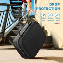 YONO Case XL geschikt voor Nintendo Switch 2 - Opberg Koffer Beschermhoes - Hoesje met Opbergvak voor Games en Accessoires - Zwart — thumbnail 4