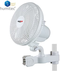 Clipventilator 20cm - 20W - Oscillerend - Ventilator met Klem - 2 Snelheden - Hortistar — thumbnail 1