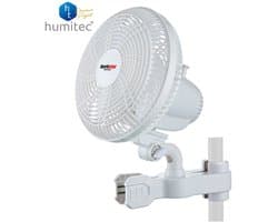 Clipventilator 20cm - 20W - Oscillerend - Ventilator met Klem - 2 Snelheden - Hortistar — afbeelding 1