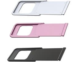 3 stuks- Webcam Cover-Webcamcovers- webcam schuifje- Bedek Webcam- thin- Privacy - Geschikt voor Laptop, Tablet & Telefoon