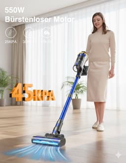 UltraClean 550W Draadloze Accustofzuiger – 45.000 - Medahomestore — thumbnail 4