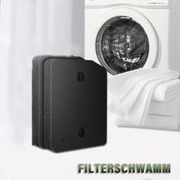 2 stuks droogfilters, voor Miele T1 wasdroger, wasdroger sokkelfilter, sponsfilter, filtermat voor een langere levensduur van de droger (207 mm x 157 mm x 30 mm) — thumbnail 7