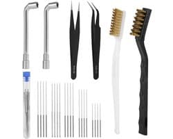 3D-Printer Mondstukreinigingsset met 26 Accessoires