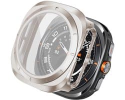 Screen protector - Geschikt voor Samsung Galaxy Watch Ultra (2024/2025) - Full Cover Hard Case / Beschermend Hoesje - Sterrenlicht