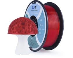 Doorschijnend Rood 3D Printer Filament PLA Pro 1.75mm - 1KG