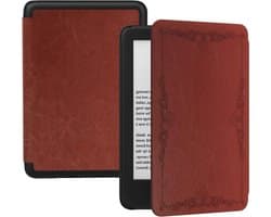 Lichtgewicht hoesje voor 6" e-reader, vintage stijl, automatische wake/sleep functie - Geschikt voor Kindle 11 (2024/2022)