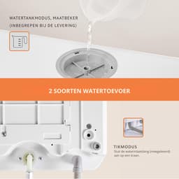 AMA® Mini Vaatwasser - Tafelvaatwas - Vaatwasser - 42.5x42.8x45.8cm - 5 Liter — thumbnail 8