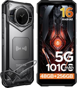 DOOGEE S200 VIP 5G - AI telefoon- Robuuste Smartphone - 32 GB RAM+256 GB ROM (2TB/TF) - Android 16 - MediaTek 7050 - 10100 mAh + 33 W - 6,72 inch FHD+120 Hz - 1,32 inch AMOLED - 100 MP + 20 MP - Dual SIM Dual Standby - NFC - Botgeleidingsheadset — thumbnail 1