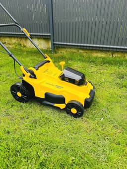 Draadloze Elektrische Grasmaaier 40V met Accu en Snellader - 37 cm Maaibreedte, 40L Opvangfunctie — thumbnail 5
