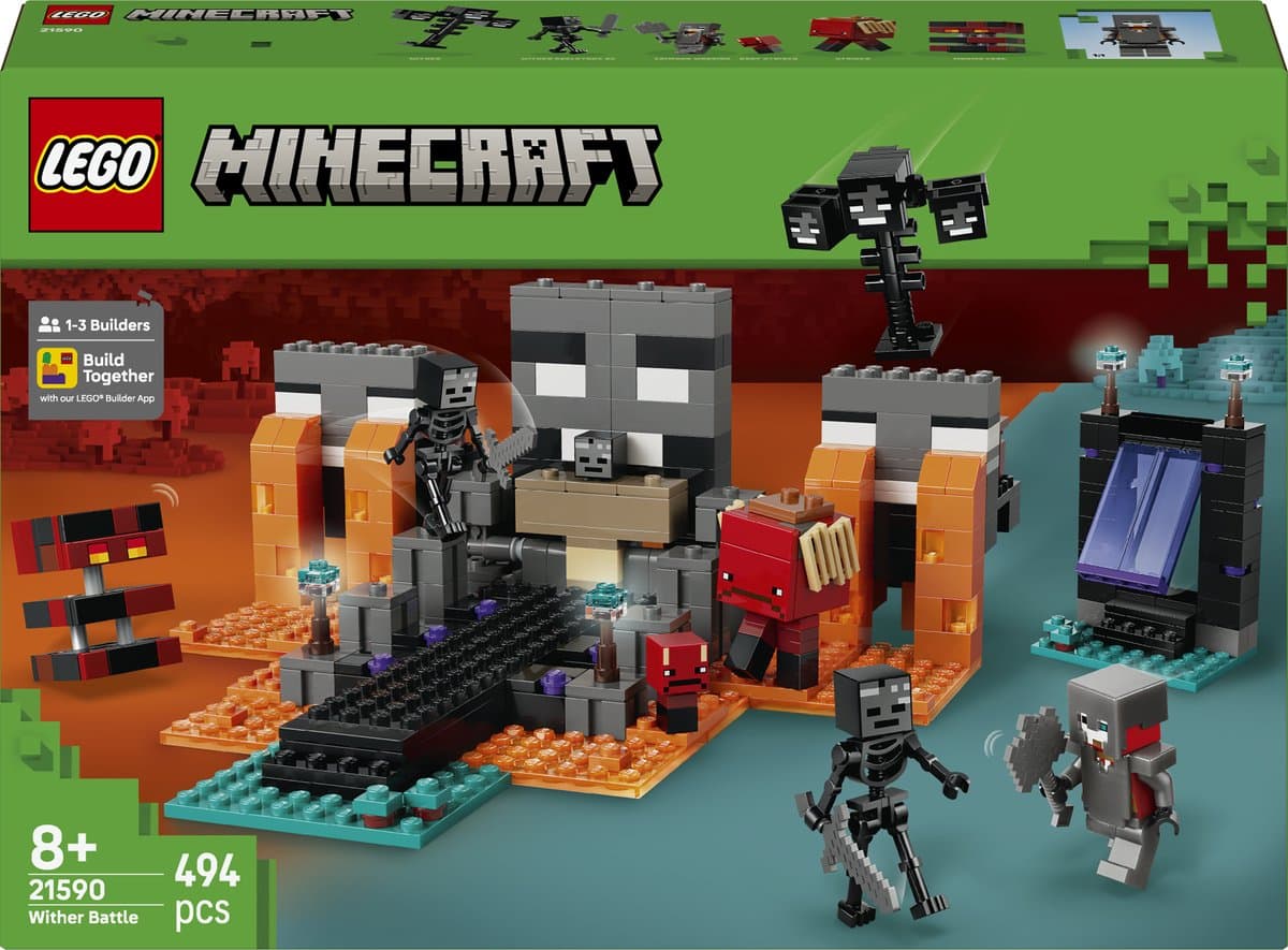 LEGO Minecraft De Wither-Strijd Videogame Speelgoed voor Kinderen - 21590 — afbeelding 1