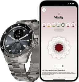 Withings ScanWatch Nova - 42mm Hybride Smartwatch - ECG, AFib Detectie, SpO₂ Meter, Hartslagmeter, Slaaptracker, 24/7 Temperatuurmeting, 35 Dagen Batteri, Saffierglas, 10 ATM Waterdicht — thumbnail 3