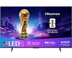 Hisense U7Q PRO 75E79Q PRO tv 190,5 cm (75") 4K Ultra HD Smart TV Wifi Zwart