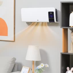 HOMCOM-Wandverwarming-ABS-54,5x12x21,5cm-Wit — thumbnail 3