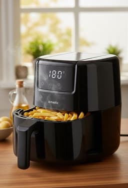 Mestic Heteluchtfriteuse MA-300 – 2L – 900W - Compact - Instelbaar tot 200 °C - Tot 3 Personen — thumbnail 3