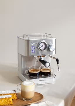 CREATE - Espressomachine - Zilver - Geschikt voor Espresso, Latte Macchiato & Cappuccino — thumbnail 1