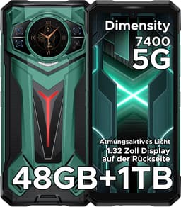 DOOGEE S200 Ultra 5G - Robuuste Smartphone - Robuuste Telefoon - 48GB RAM + 1TB ROM /2TB TF -Dimensity 7400 - 11000 mAh /66W --6,72 inch 120Hz - Android 15 -Nachtzicht-100 MP AI camera - NFC - GPS -1,32 inch display achteraan - Groente — thumbnail 1