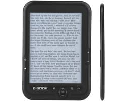 E Ink E-book Reader met 6 inch Scherm - Lichtgewicht en Energiezuinig