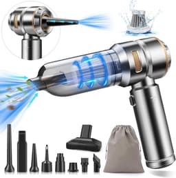 Mini 4-in-1 Auto Stofzuiger – 20000PA Brushless Motor, Draadloos met 6000mAh Batterij en Type-C Opladen — thumbnail 1