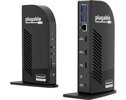 USB-C 13-in-1 Triple Monitor Dockingstation met 100W Opladen en DisplayLink