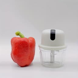 300 ml draadloze USB multifunctionele elektrische knoflookmolen/knoflookhakker/vleesmolen, Geschikt voor het hakken van paprika's, noten en vlees; keukenmachine Geschikt voor groenten, paprika's en vlees. — thumbnail 2