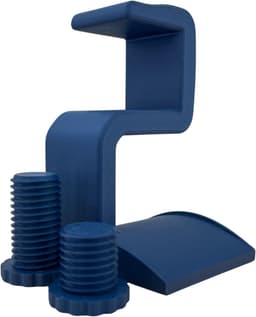 Koptelefoonhouder met Bureaubladklem (10–35 mm) – Donkerblauw – Onder Bureau – Duurzaam PLA — thumbnail 5