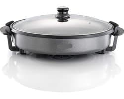 RVV® Partypan -Airfryer -Hapjespan - 1500 watt - 240 °C - Zwart -‎ 43 cm x 49cm x 16 cm