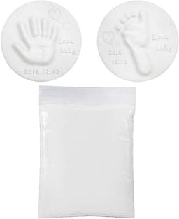 Baby Hand and Footprint Kit - Moanyt - Klei - 7 Kleuren - Baby Handafdruk en Voetafdruk Kit — thumbnail 1