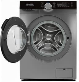 Heinner HWM-M1014IVKSA++ Wasmachine 10 kg – Inverter Motor – 1400 tpm – 14 Programma’s – Stoomfunctie – Energieklasse A – Touchbediening – Zilver – 5 Jaar Garantie — thumbnail 4