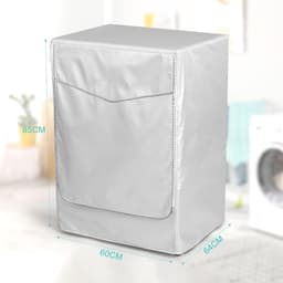 Allecta - Waterdichte Beschermhoes voor Wasmachine en Droger - Afdekking Binnenshuis - Stofdicht - Huishoudartikelen - Wasmachine Accessoires — thumbnail 2