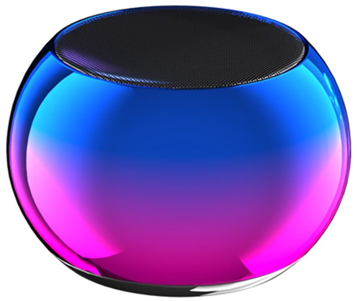 Draagbare Bluetooth mini-luidspreker, 360° surround sound, basmembraan, gemaakt van aluminiumlegering. — afbeelding 1