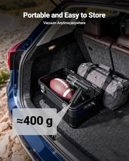 Stofzuiger - Stofzuiger Draadloos - Handstofzuiger - Handstofzuiger Oplaadbaar - Auto Stofzuiger - 4-In-1 Mini-Stofzuiger Met Luchtblazer - Met 28000 Pa Zuigkracht - Voor Auto, Huis En Keuken — thumbnail 5