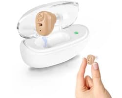 Hoortoestelversterker, oplaadbaar hoortoestel Geschikt voor ouderen en volwassenen.