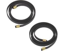 Distributieriemkit voor 3D Printers - 2 mm pitch, 6 mm breedte, rubber
