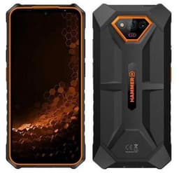 Hammer Iron V LTE Smartphone - bouwtelefoon - 6GB/64GB Oranje – IP69 Waterdicht, 6320mAh Batterij, Dual SIM — thumbnail 5