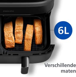 Philips 3000 series - Dual Basket Airfryer - NA350/00 - 9L — thumbnail 11