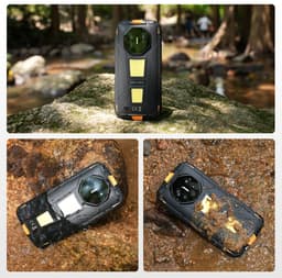 DOOGEE Fire 3 Max-Robuuste Smartphone-Android 15-32GB RAM + 256GB ROM-8350 mAh-1200LM kampeerlamp-outdoor smartphone-5,5 inch IPS HD+ scherm -48 MP + 8 MP camera-Gemini AI-Widevine L1-IP68 water- en stofbestendig - GPS-vingerafdrukherkenning-NFC- OTG — thumbnail 2