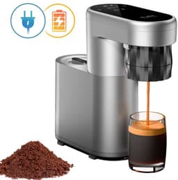 Pura Coffee C1 Mini Espressomachine – 20 bar – 3s Instant Heat – Compact & Draagbaar – Voor Thuis & Outdoor– Alleen geschikt voor koffiepoeder — thumbnail 1