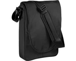 Be.ez, Schoudertas voor Laptop 15.4 Inch Hoog Profiel Schokbestendig, Zwart