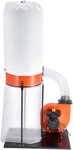 Stofafzuigsysteem Werkplaats - Zaagselafzuiger - 1869 m³/uur Luchtstroom - 2,5 Micron Filtratie - 1,5 pk Motor - Stofzak 132,5 L - Filterzak 159 L — thumbnail 3