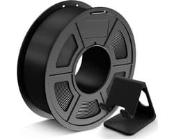 PLA Filament 1.75mm voor 3D Printers - Neat Wrapped, nauwkeurigheid +/- 0.03mm, 1.1KG Spoel - Zwart