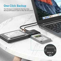 USB 3.0 naar IDE SATA Converter voor Externe Harde Schijf - Ondersteunt 2,5/3,5 inch HDD SSD met DC 12V 2A — thumbnail 2