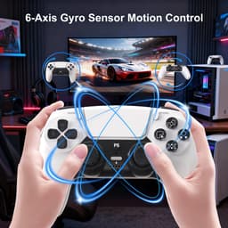 NexZone - PS5 controller - Draadloze Controller - Joystick - PS5 - Game Controller - Wit — thumbnail 5