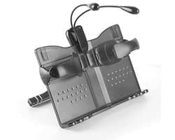 Verstelbare Boekenstandaard met Licht - Handsfree Lezen voor Kookboeken, Leerboeken en Muziekboeken - Draagbare Boekhouder met Paginaclips