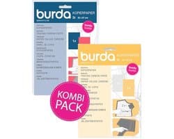 Combi-pack kopieerpapier in blauw, rood, wit en geel - Perfect voor creatief gebruik